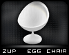 White Egg chair.