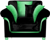 Green/Blk Lounge Chair
