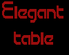 elegant table
