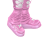 Pink boots