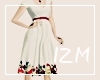 +Roses White Dress+