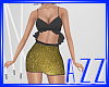 *A* Gold Party Outfit