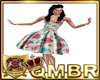 QMBR 50's Floral Dress