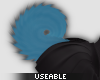 ♥ Pup Tail Cerulean
