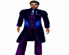 purple suit top