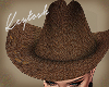 (Key)Rustic leather hat