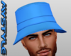 Hat Bucket Blue M