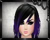 Hair Black/Purple Sarah