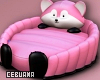 Pink Cat Bed