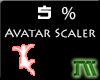 Avatar Scaler 5% M-F