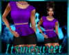 CEO Girl Dress - Purple