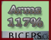 ₢ Biceps 117%
