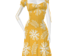 Spring Dress Yellow