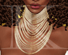 [k] Gold necklace