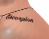 Tatto Escorpion