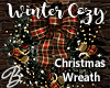 *B* Winter Cozy Wreath