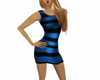 CAZs knitted blue dress