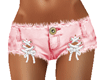 *BKZ* Pink Cutoff Shorts