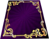 Purple /Gold  rug