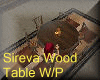 Sireva Wood Table W/P