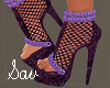 Purple Jewel Heels