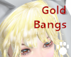 Gold Bangs