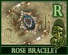 Rose Bracelet Blue R