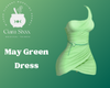 May Green Dress