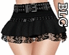 BLG* Sexy Black Skirt
