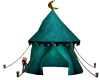 Teal Tent