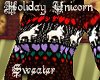 Holiday Unicorn Sweater