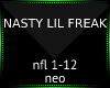 Nasty lil freak NLF 1-12