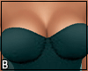 Teal Puff Dress Purse