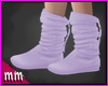 Lilac Western Boots