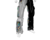 Silver and Black pants