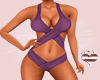 Purple Wrap Bikini