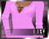 {LIX} Pink Sweater Top