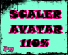 PR Scaler Avatar 110%