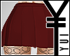 ¥ Skirt - Burgundy