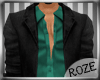 [R] Blazer Suit Teal