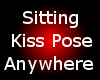 Sitting Kiss Pose