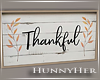 H. Thankful Autumn Sign