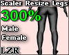 Scaler Legs M-F 300%