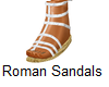 Roman Sandal White