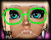 [BP] Green Nerd Glasses