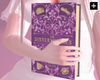 ♡ Hold Book - Purple