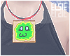 Toast Necklace Green