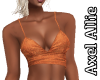 AA Orange Glitter Crop