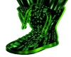 Green Matrix Kicks Anima