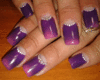 Dark Purple Nails
